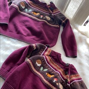 Gymboree fall sweaters